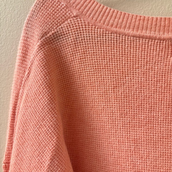 Dreamers by Debut Coral V-Neck Sweater Size M/L - Picture 10 of 12